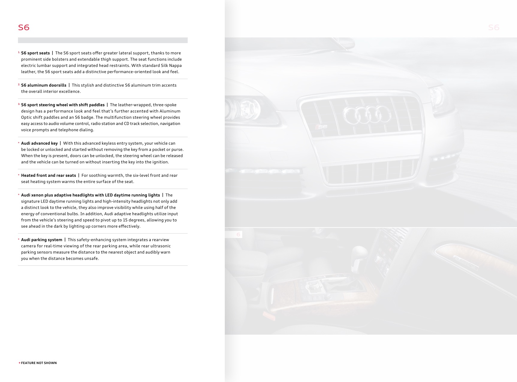 2011 Audi A6 Brochure Page 52